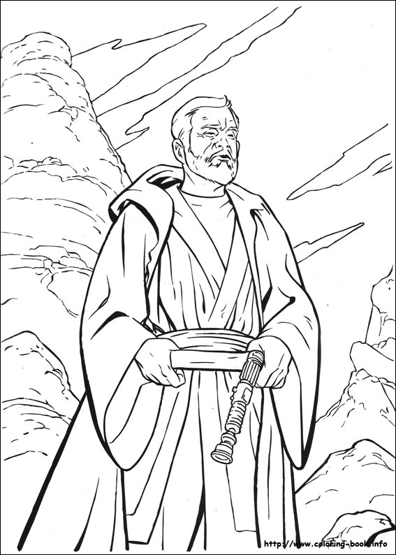 Star Wars coloring picture